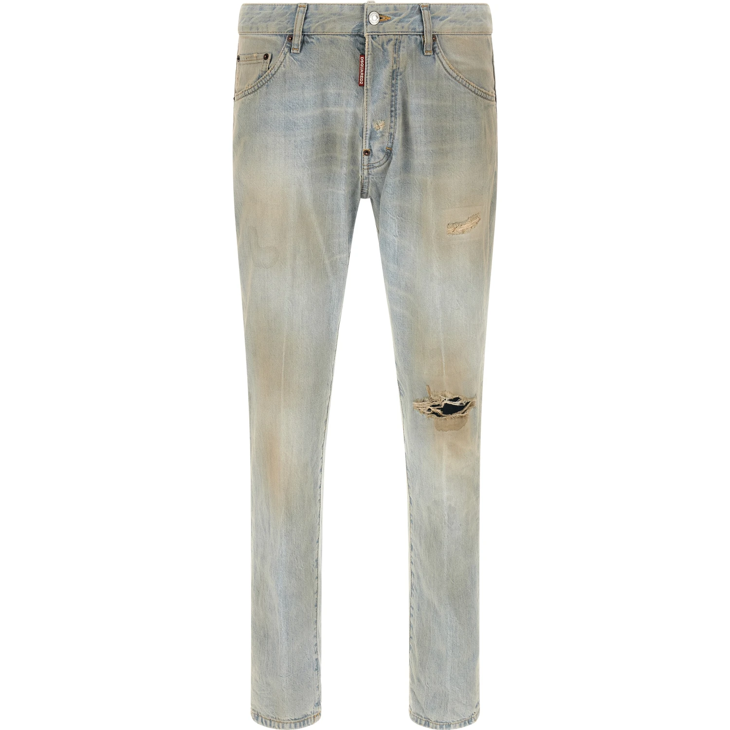 Blue Cotton Jeans Denim