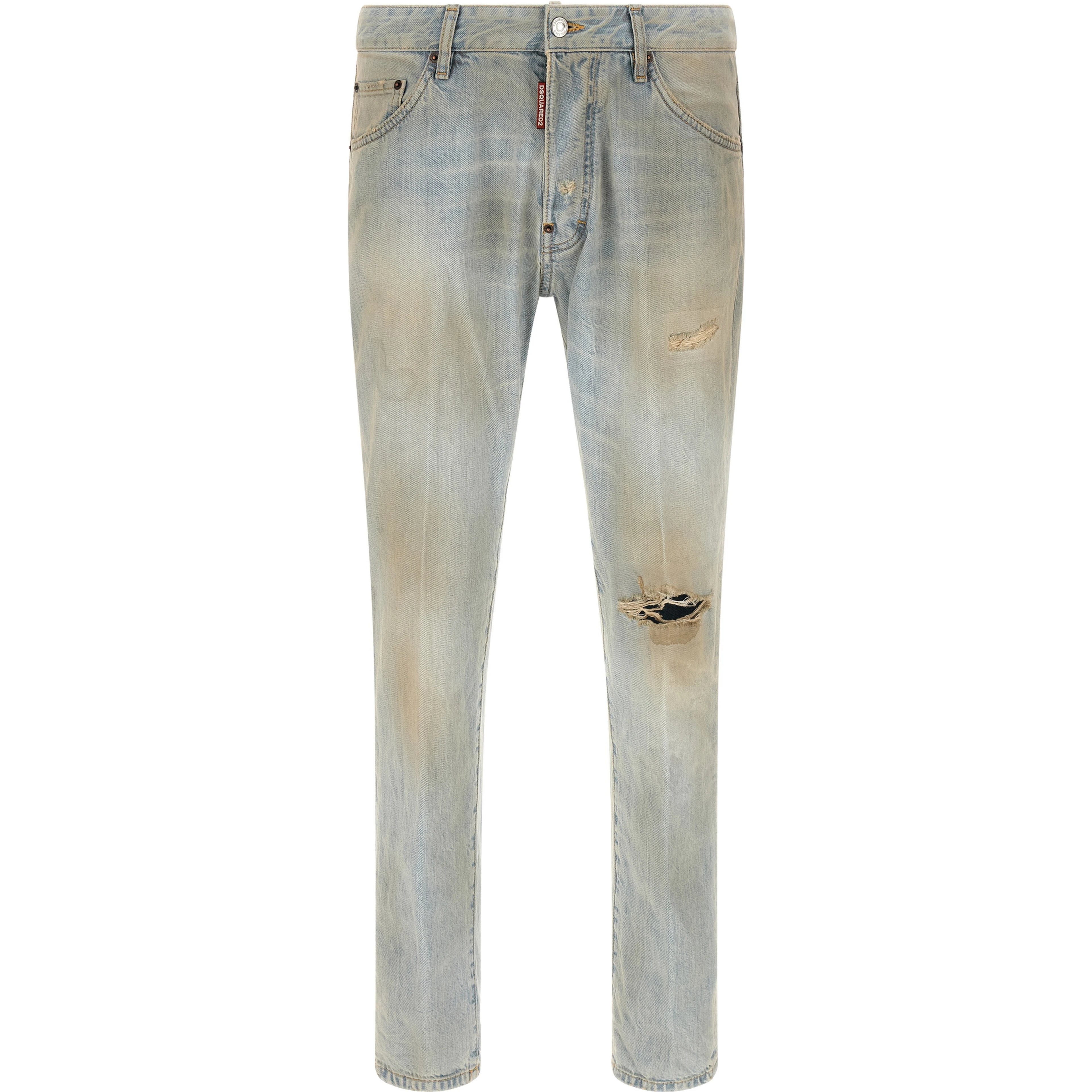 Blue Cotton Jeans Denim