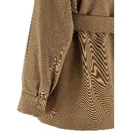 Beige Virgin Wool Blouse