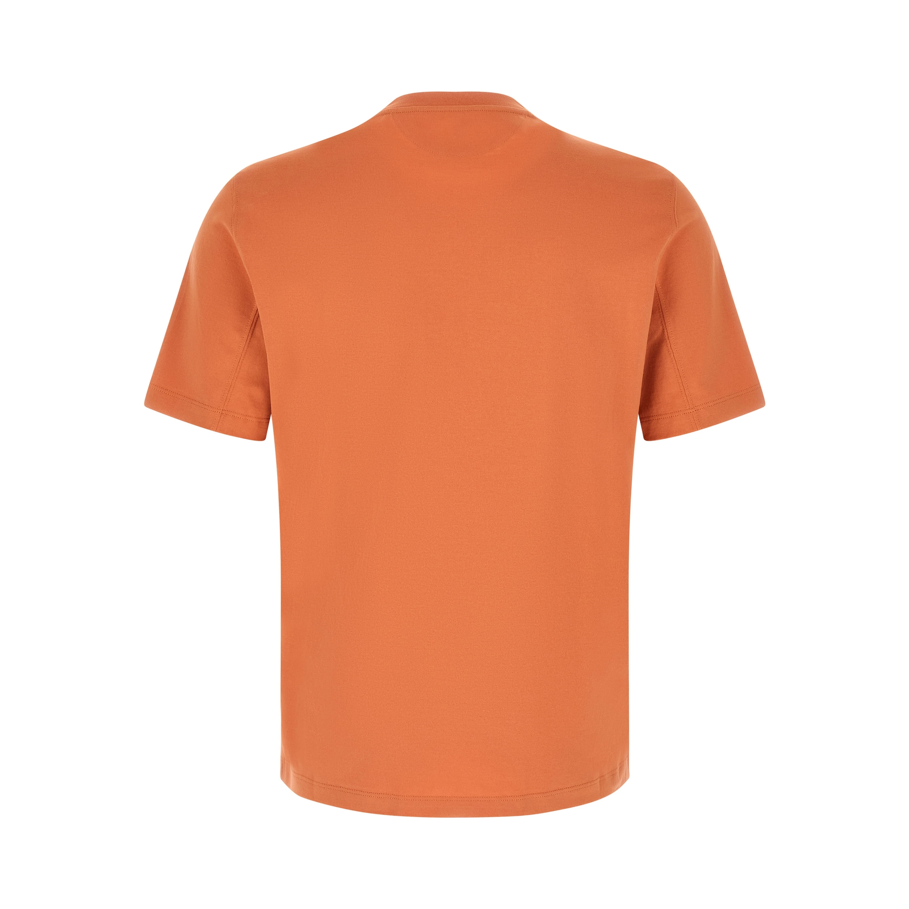 Orange Cotton T-Shirt