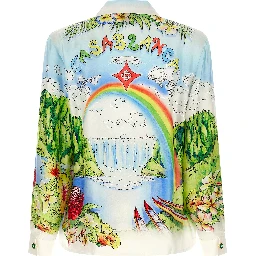 Multicolor Silk Blouse
