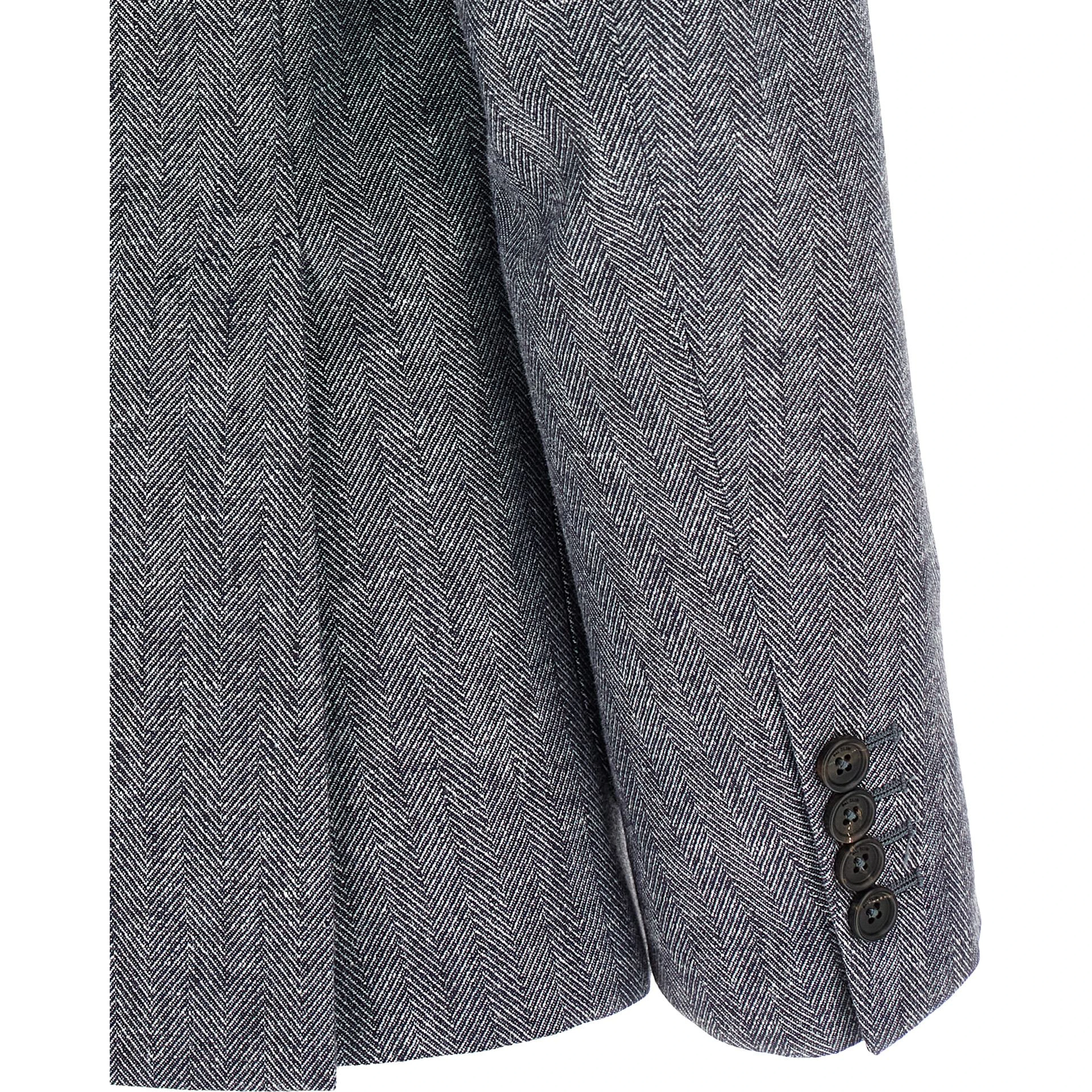 Blue Linen Blazer