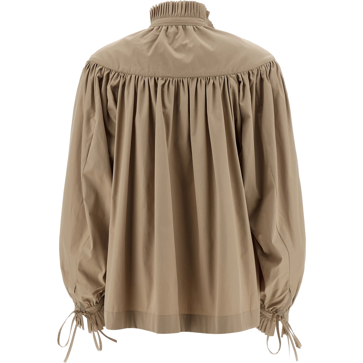 Beige Cotton Blouse