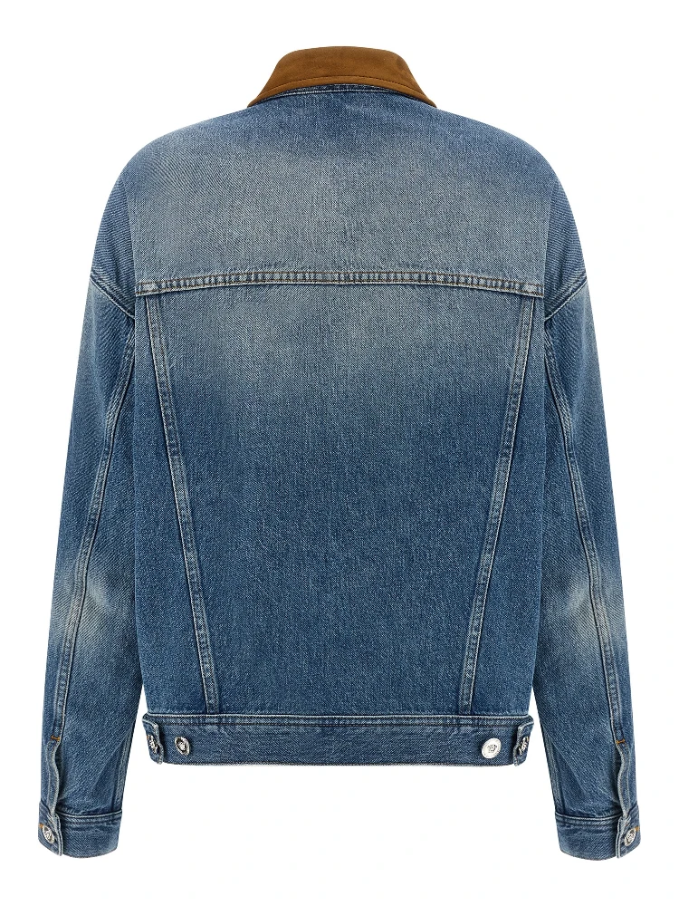 Blue Cotton Denim Jacket alternative