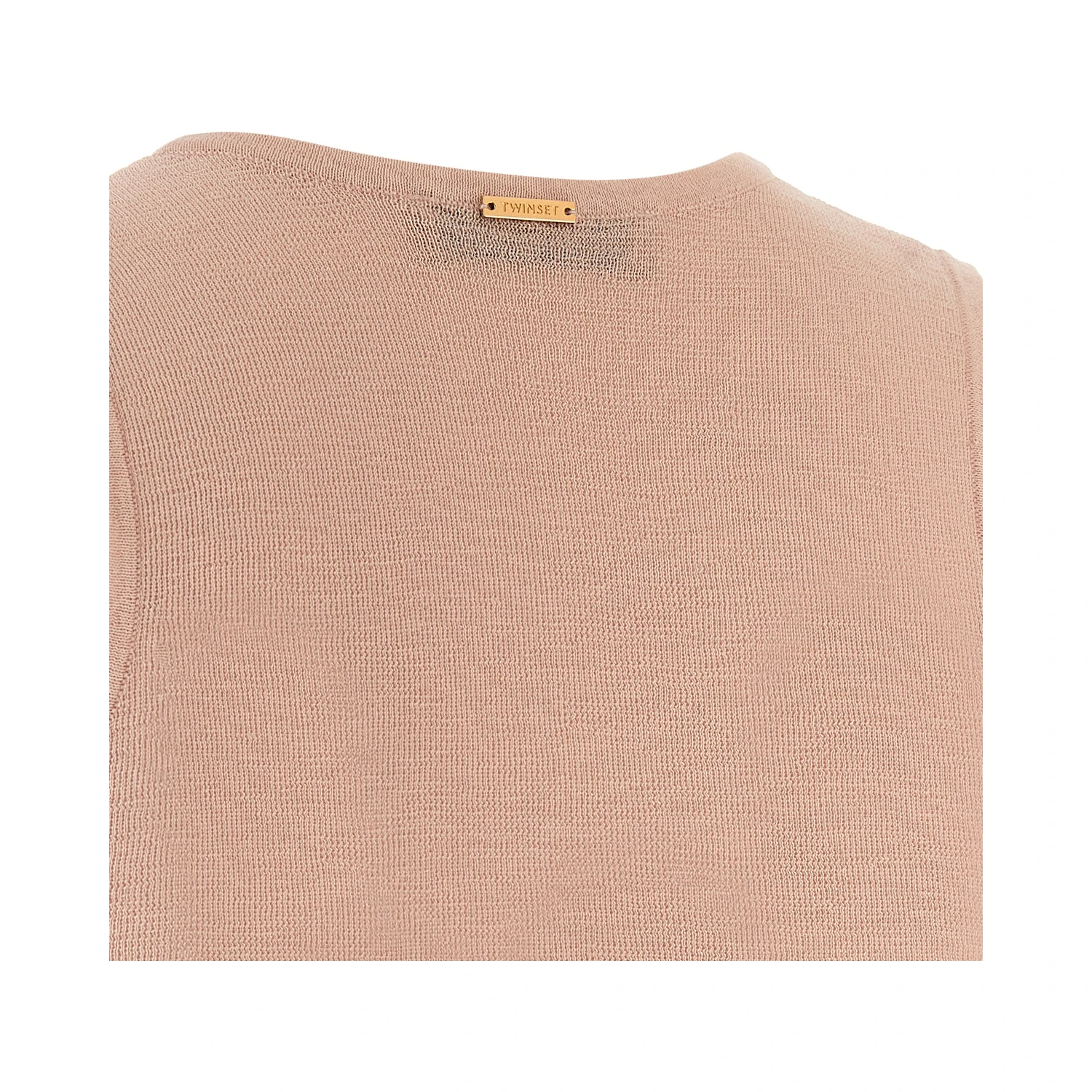 Multicolor Cotton Sleeveles T-Shirt