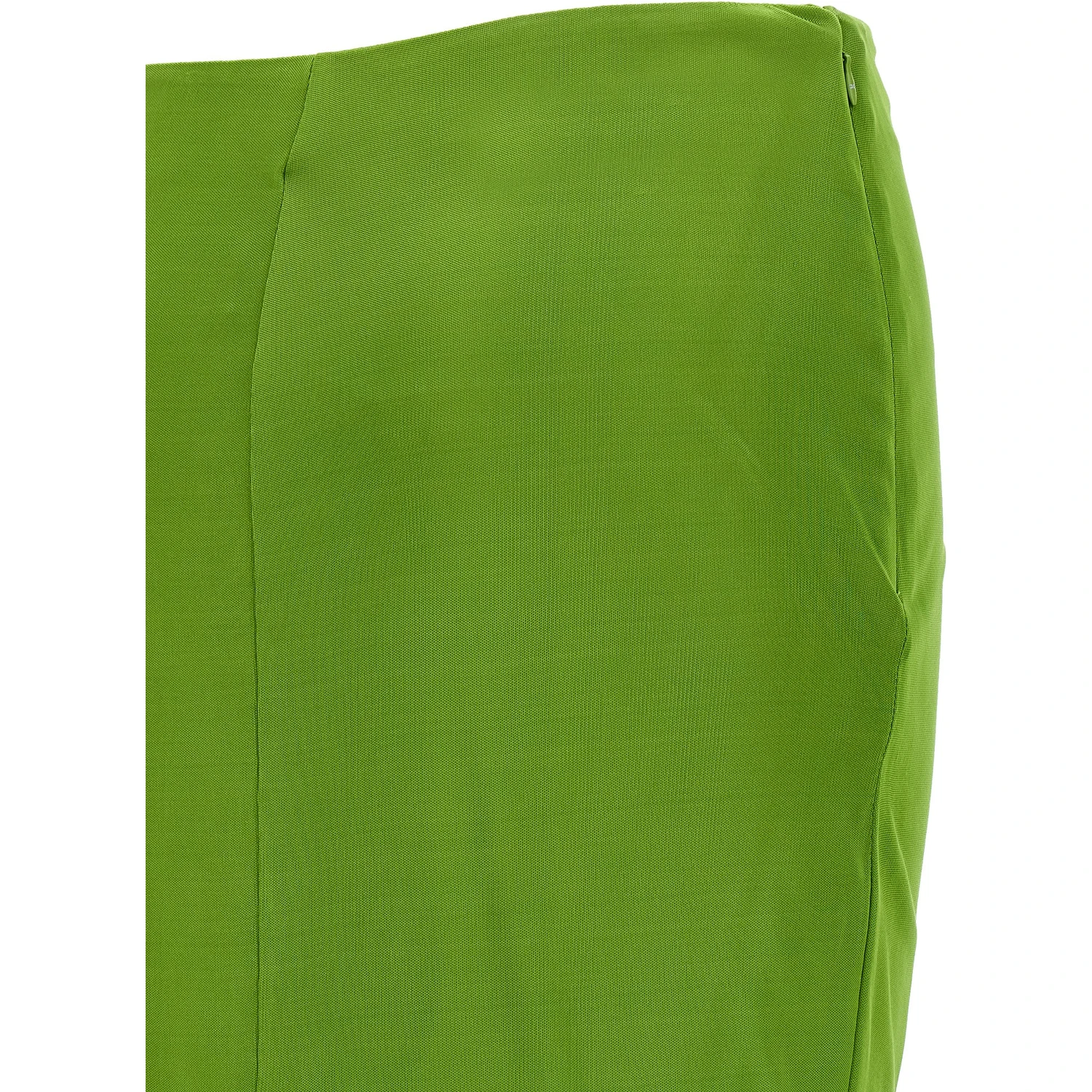 Bicolor Viscose Mini Skirt