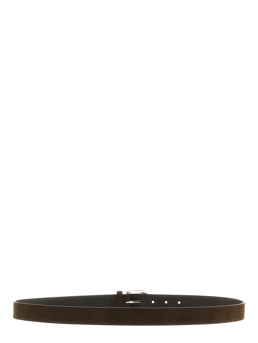 Brown Bull Skin Regular Belt