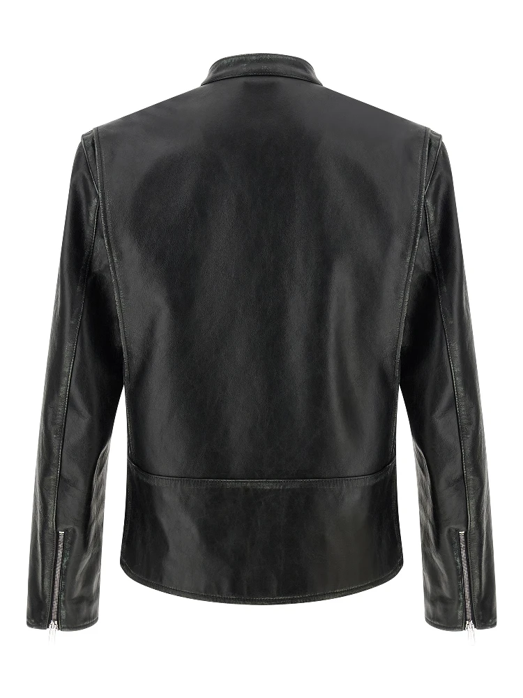 Black Leather Leather Jacket alternative