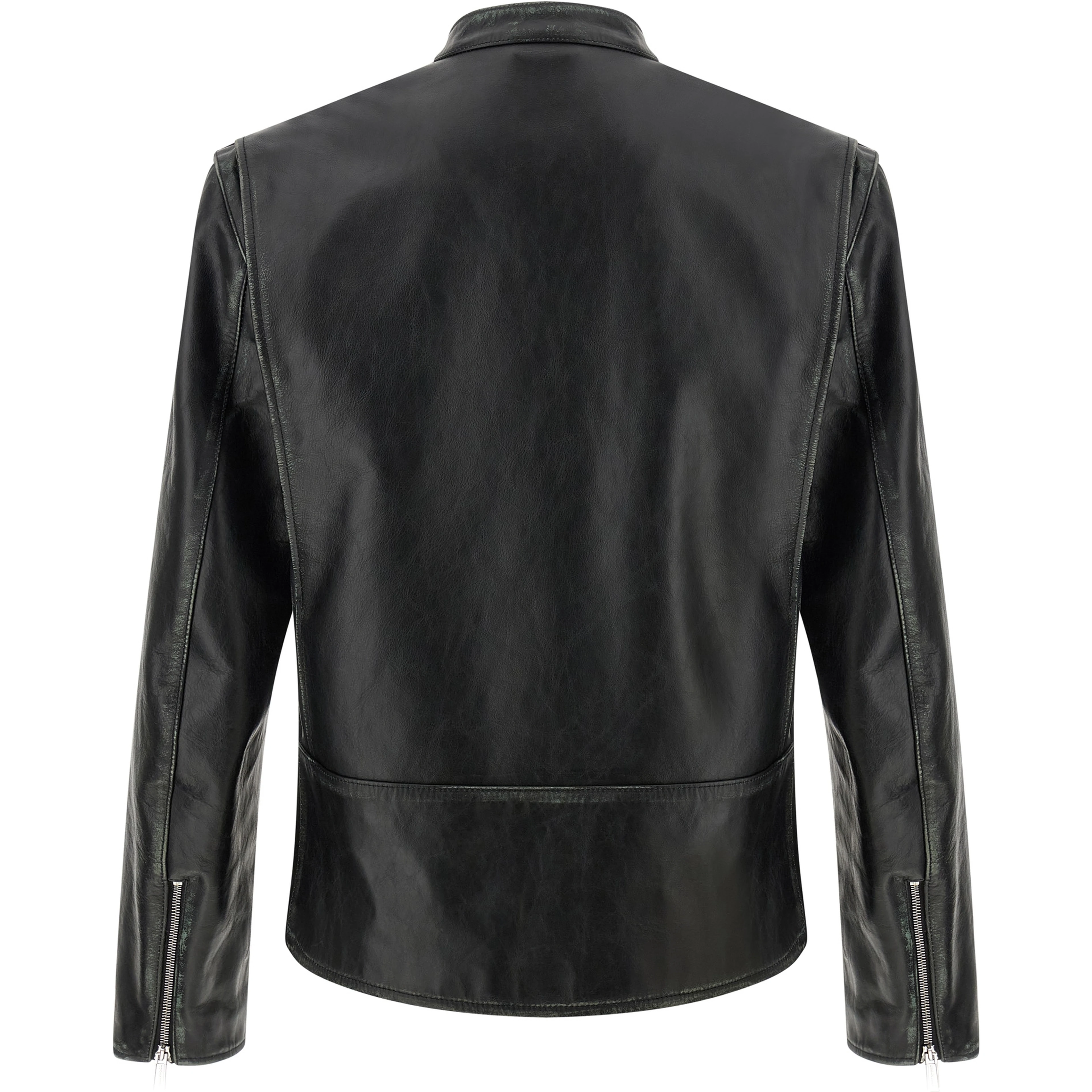 Black Leather Leather Jacket
