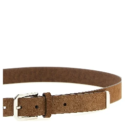 Brown Bull Skin Regular Belt