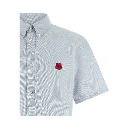 Blue Cotton Blouse