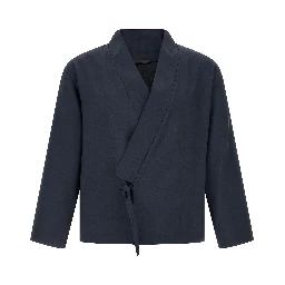 Blue Viscose Blazer