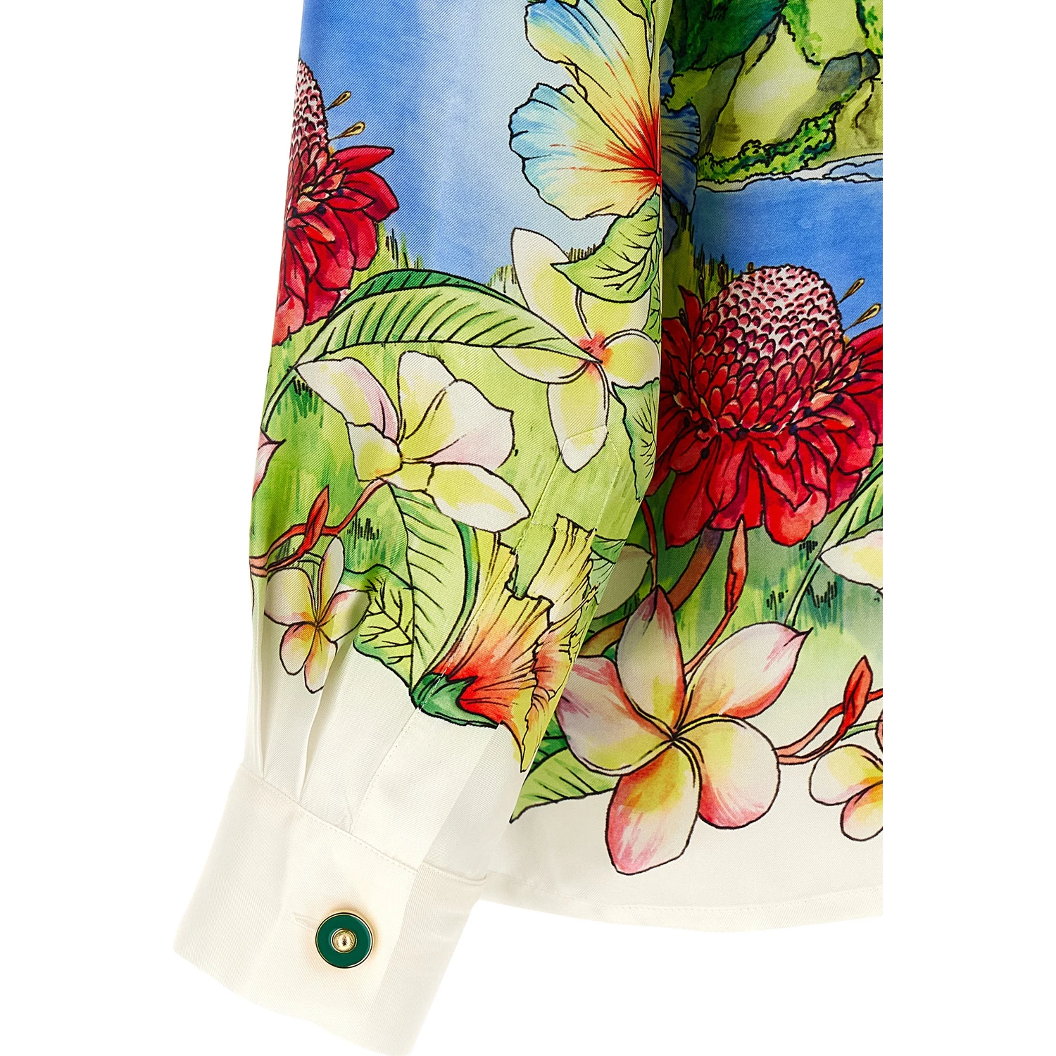 Multicolor Silk Blouse