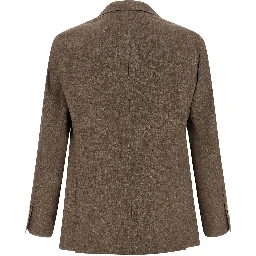 Brown Linen Blazer