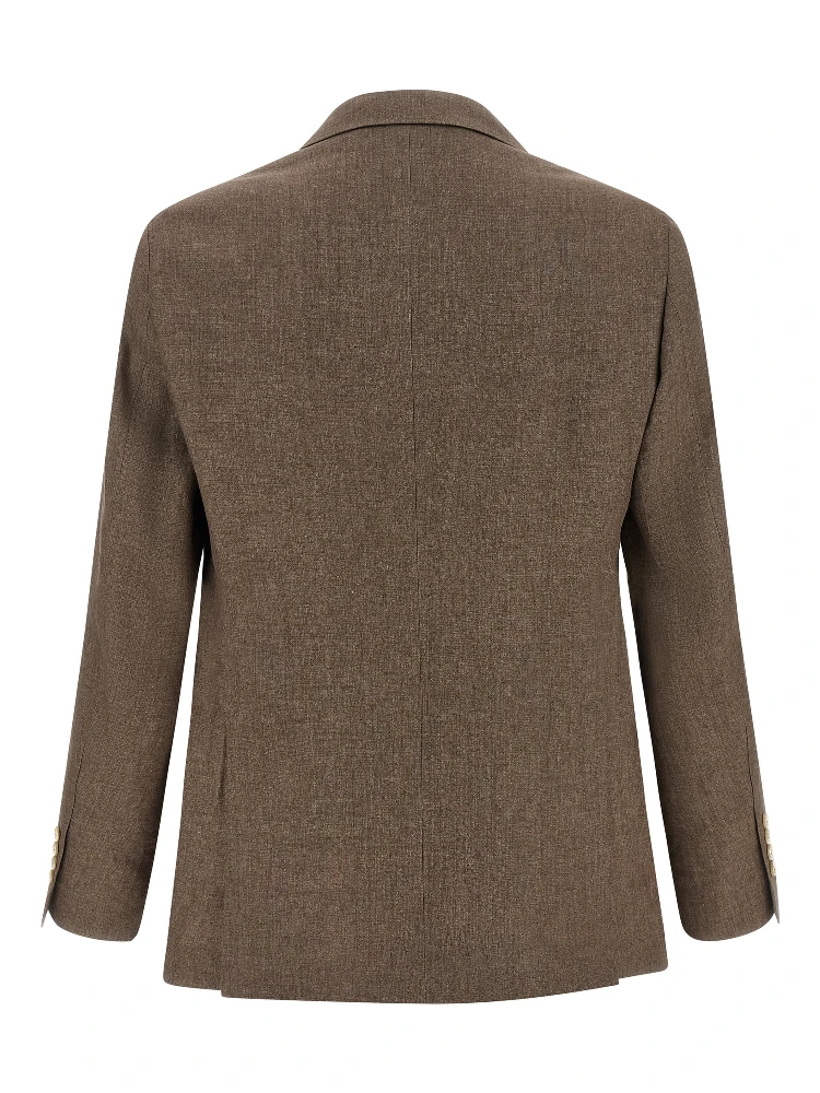 Brown Linen Blazer alternative