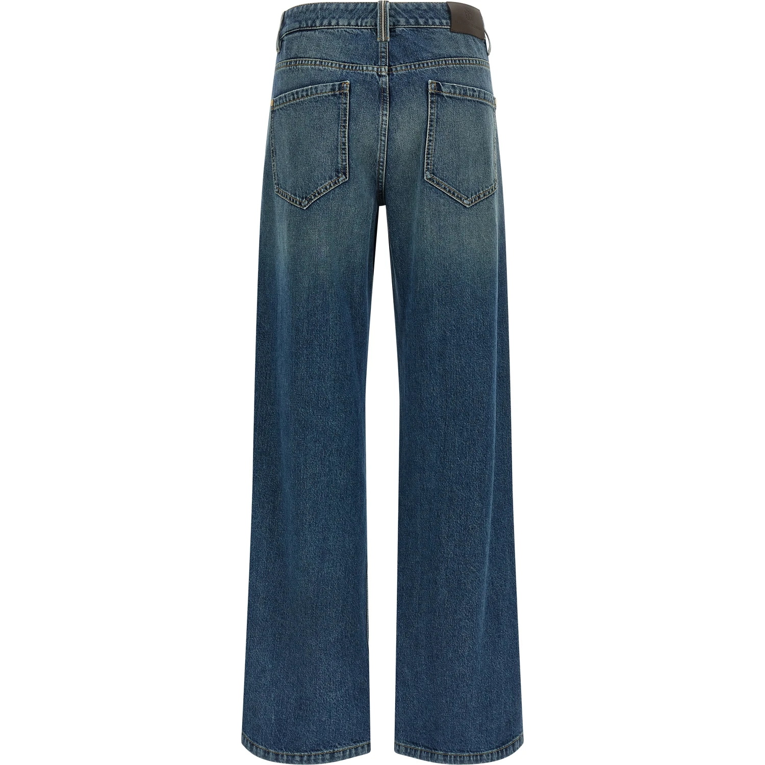Blue Cotton Jeans Denim