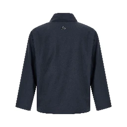 Blue Viscose Blazer