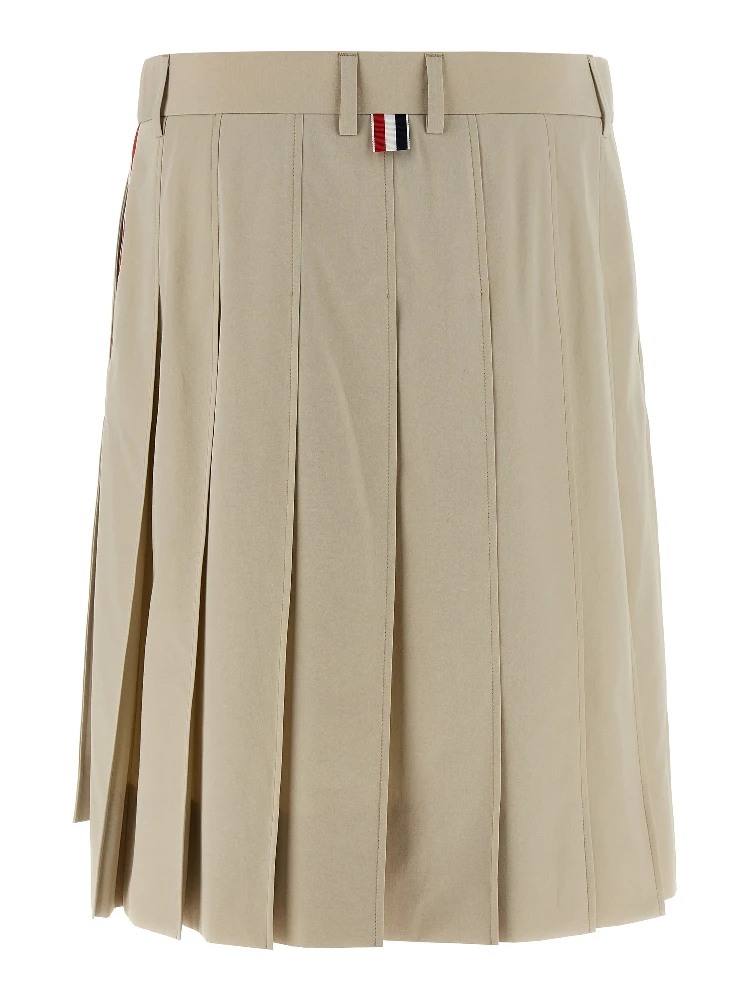 Beige Cotton Long Skirt alternative