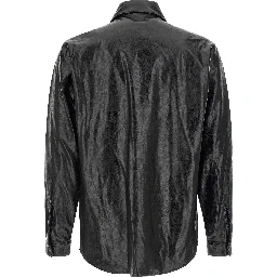 Black Viscose Blouse