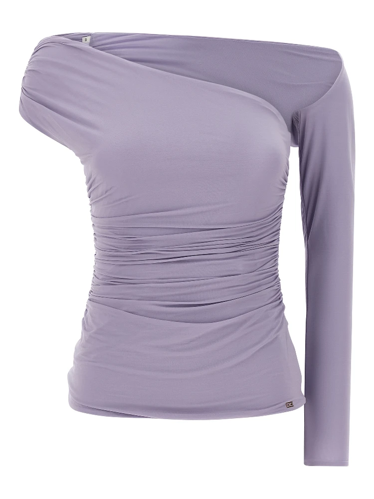 Purple Viscose Tank Tops