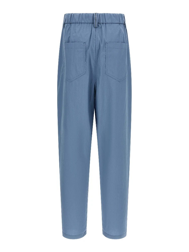Blue Cotton Casual Pants alternative