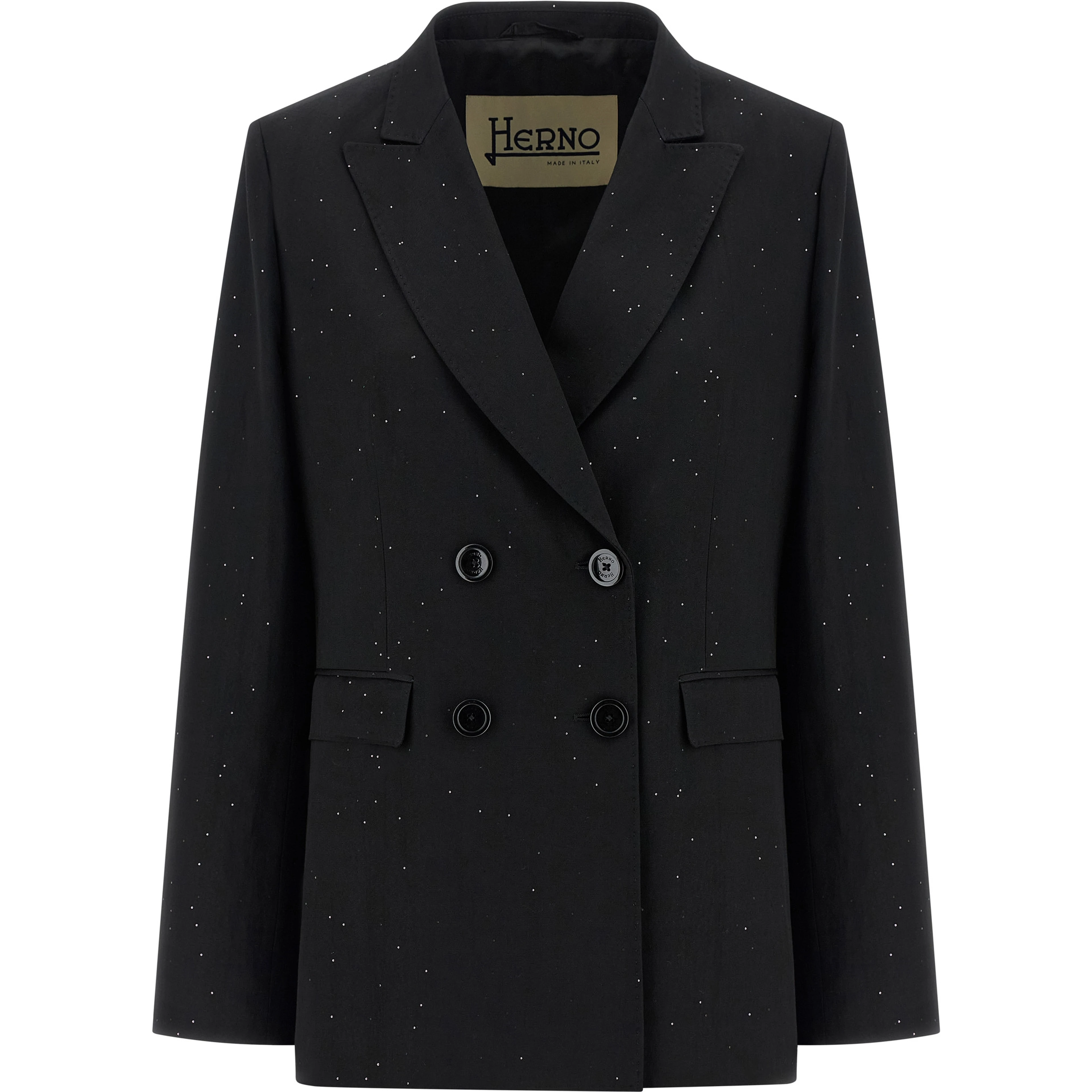 Black Viscose Blazer
