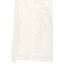 White Cotton Polo Shirt