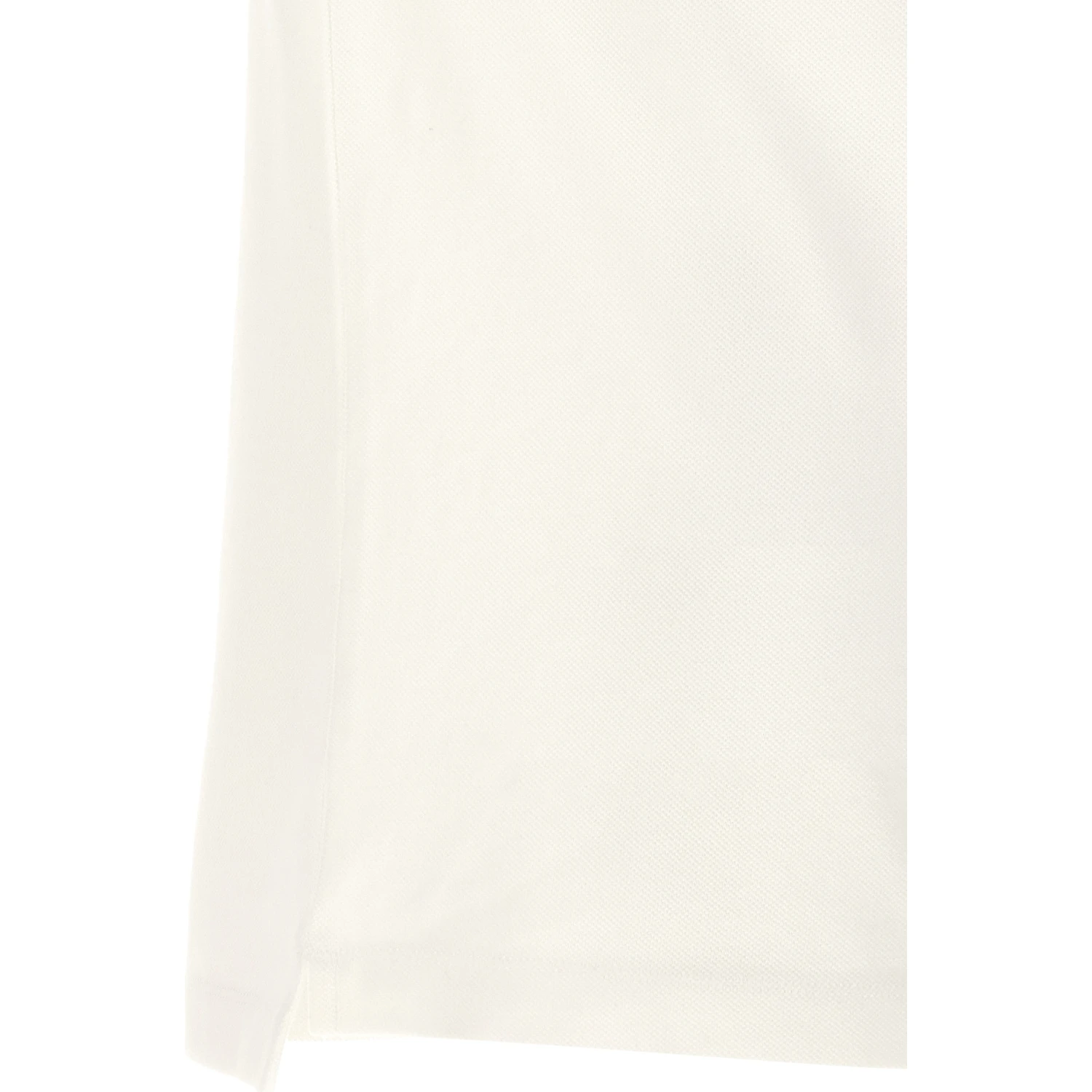 White Cotton Polo Shirt