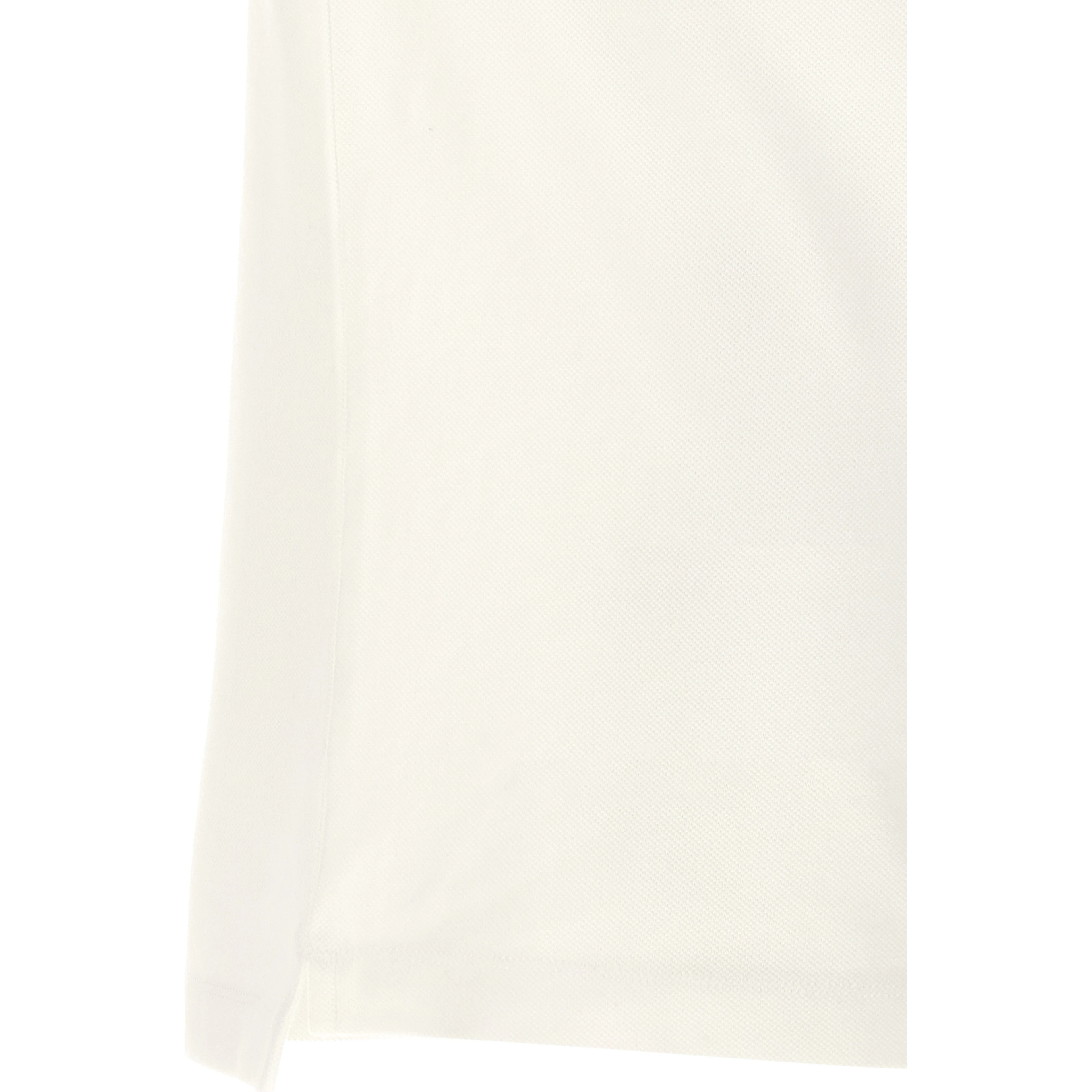 White Cotton Polo Shirt