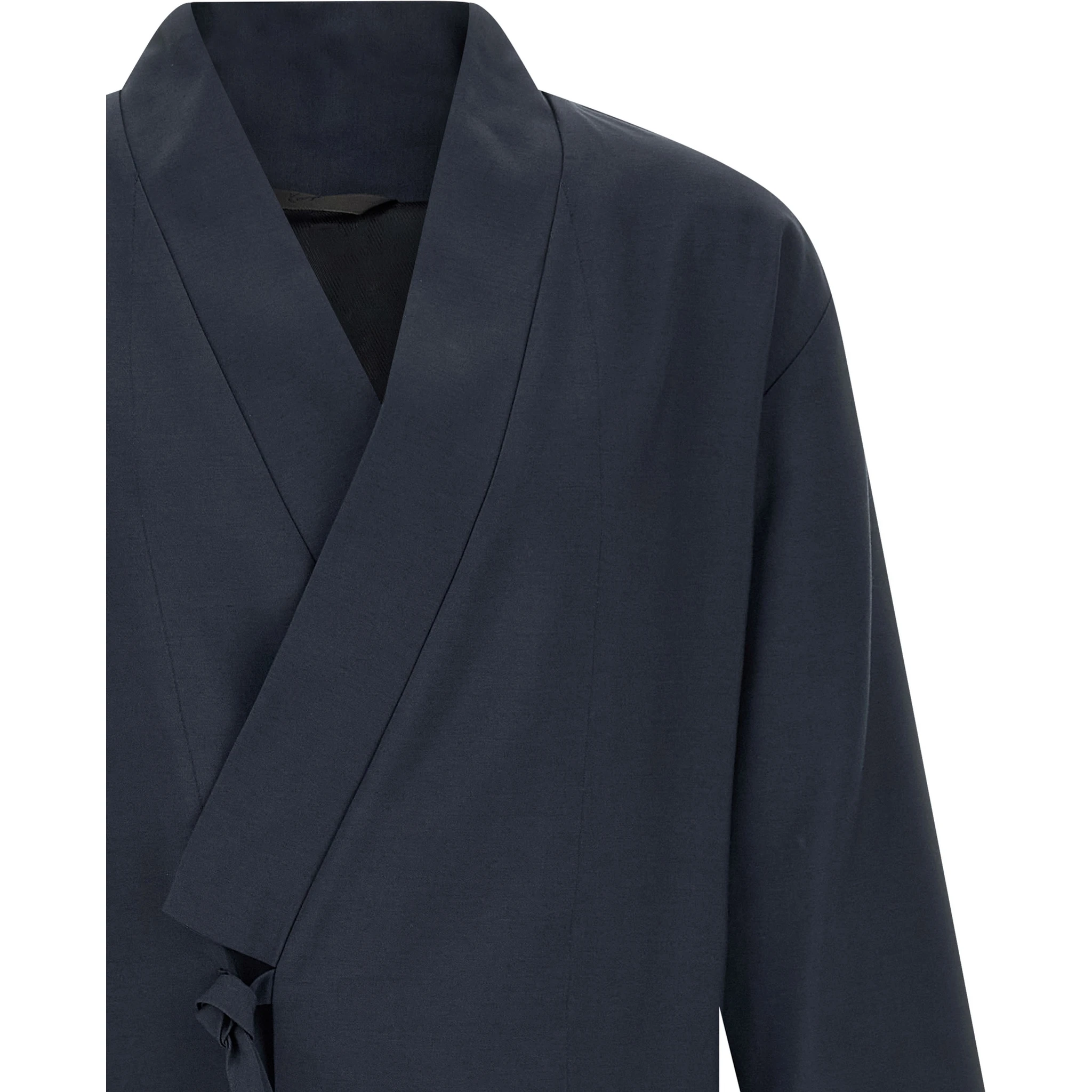 Blue Viscose Blazer