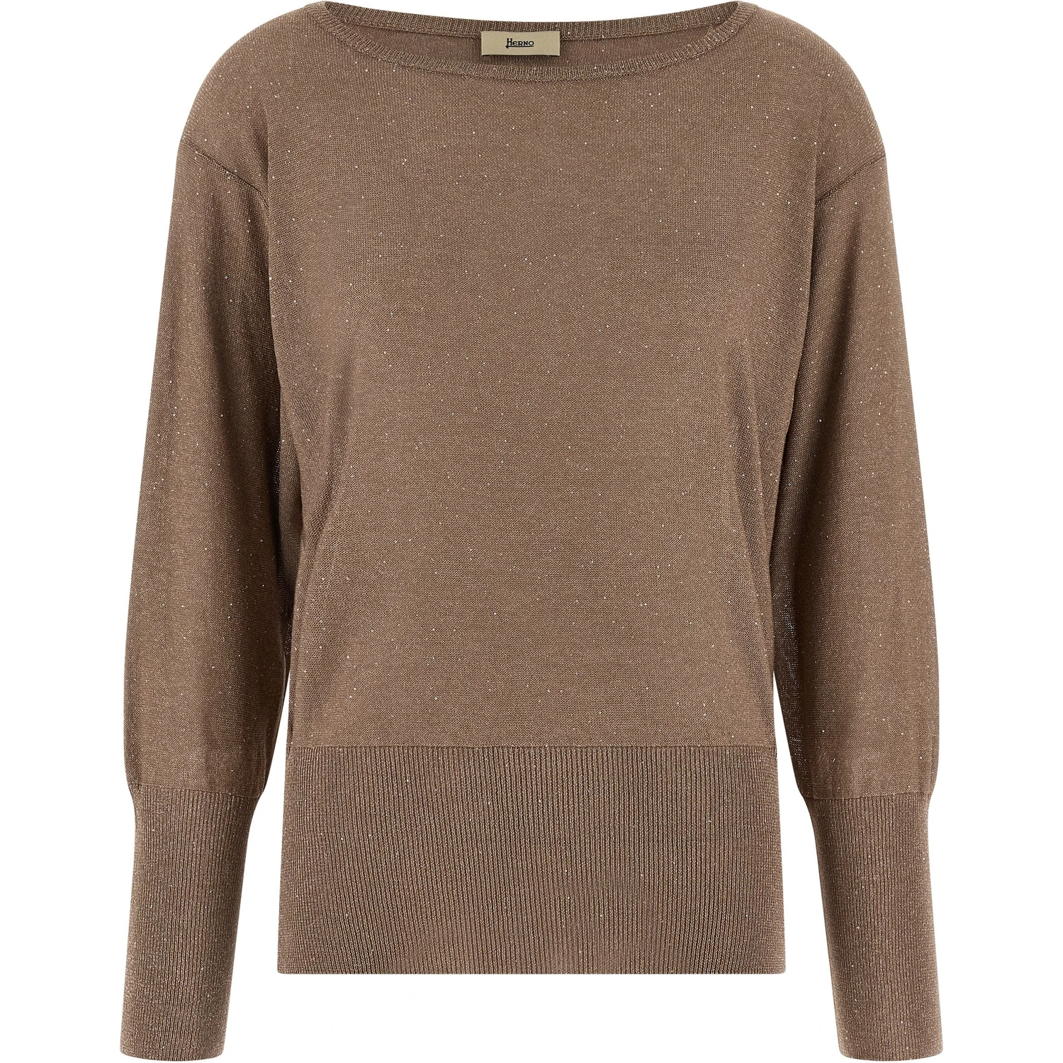 Brown Viscose Cardigan