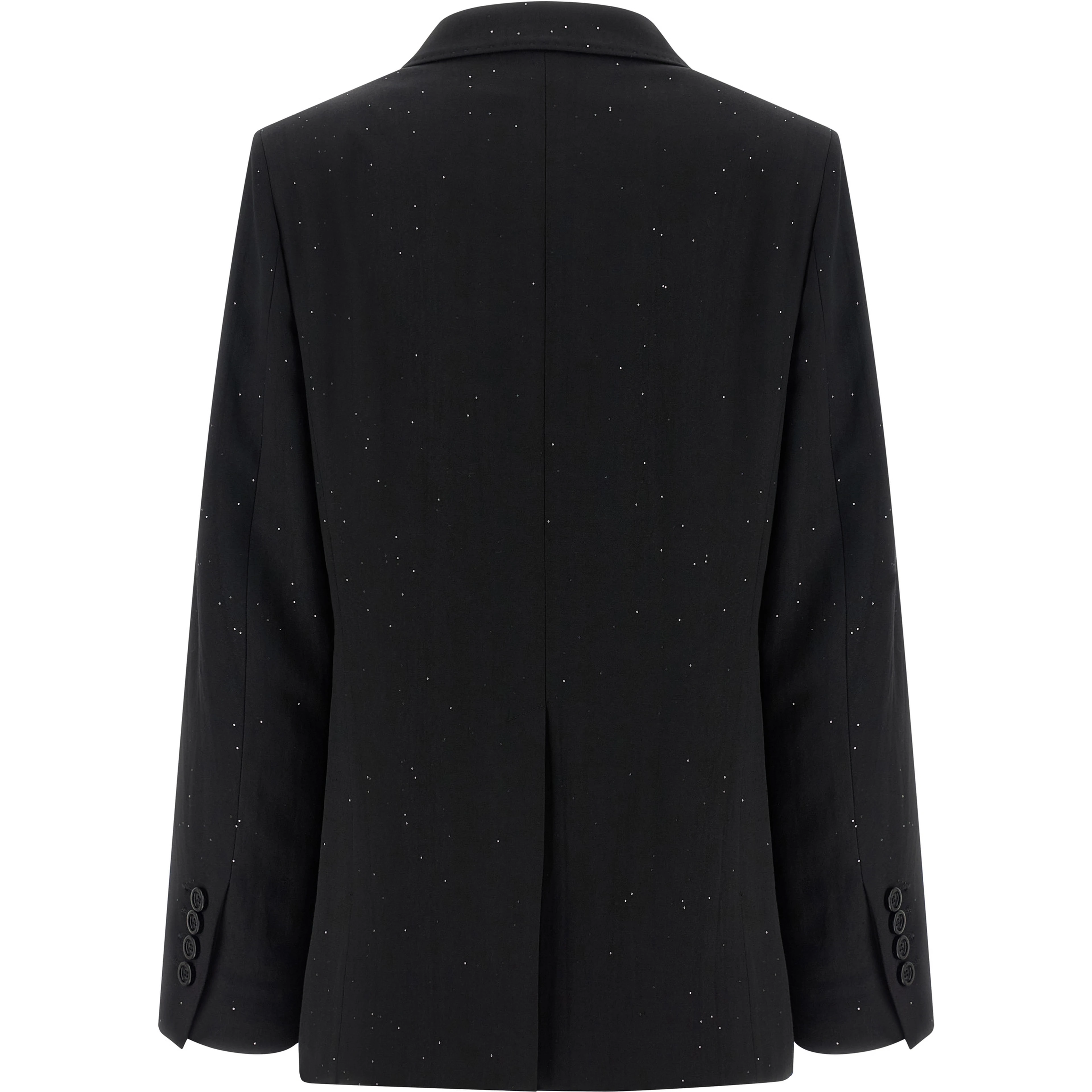 Black Viscose Blazer