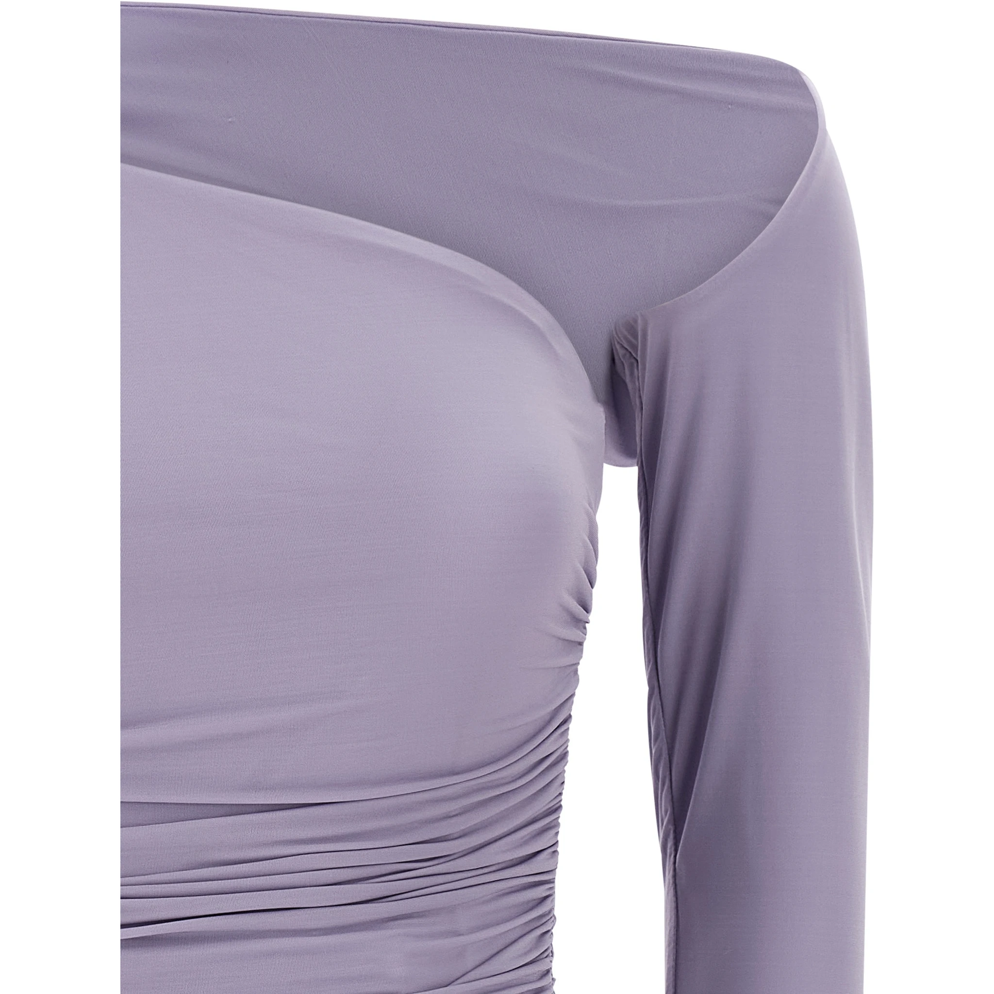 Purple Viscose Tank Tops