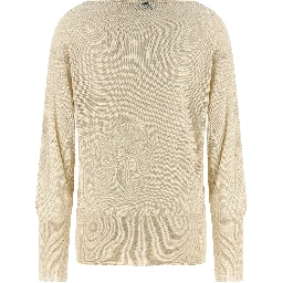 Beige Viscose Cardigan