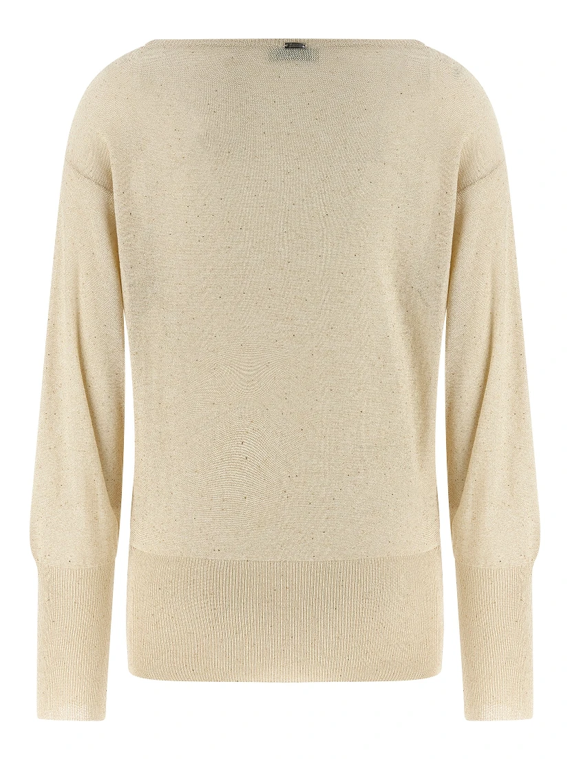 Beige Viscose Cardigan