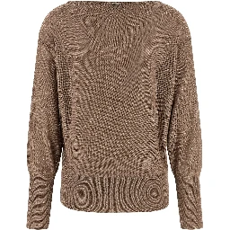 Brown Viscose Cardigan