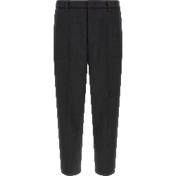 Black Polyester Dress Pants
