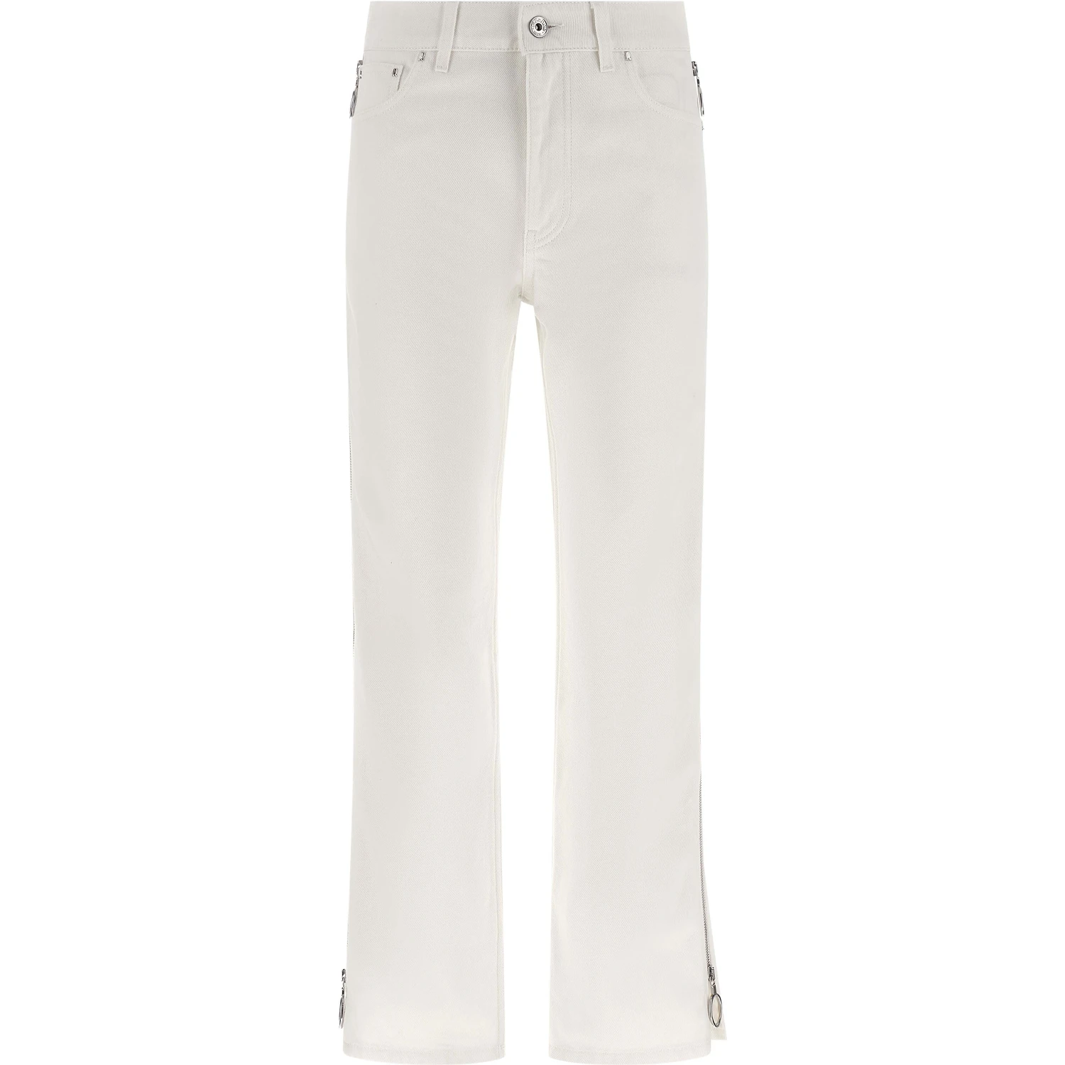 White Cotton Jeans Denim