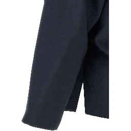 Blue Viscose Blazer