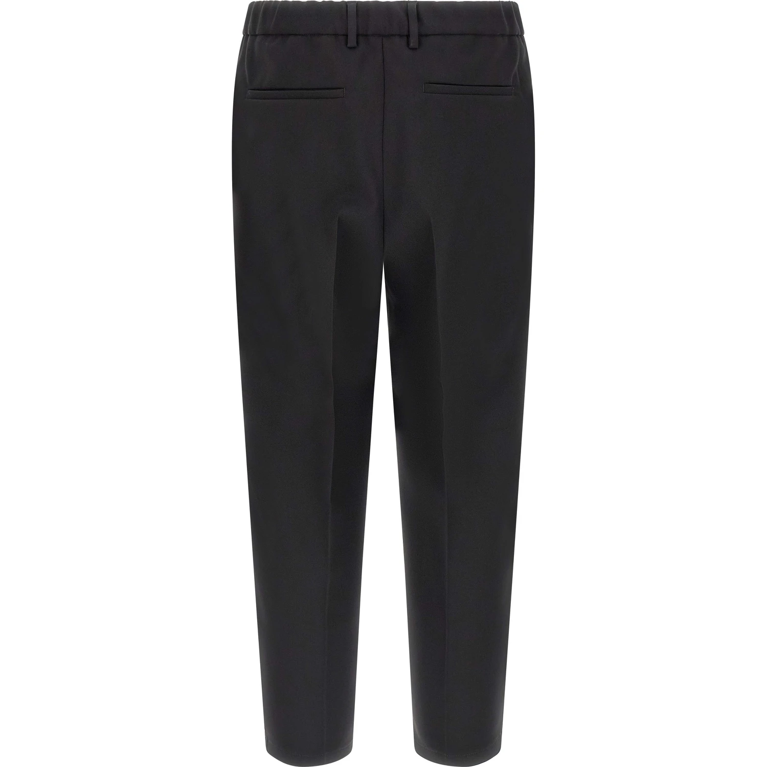 Black Polyester Dress Pants