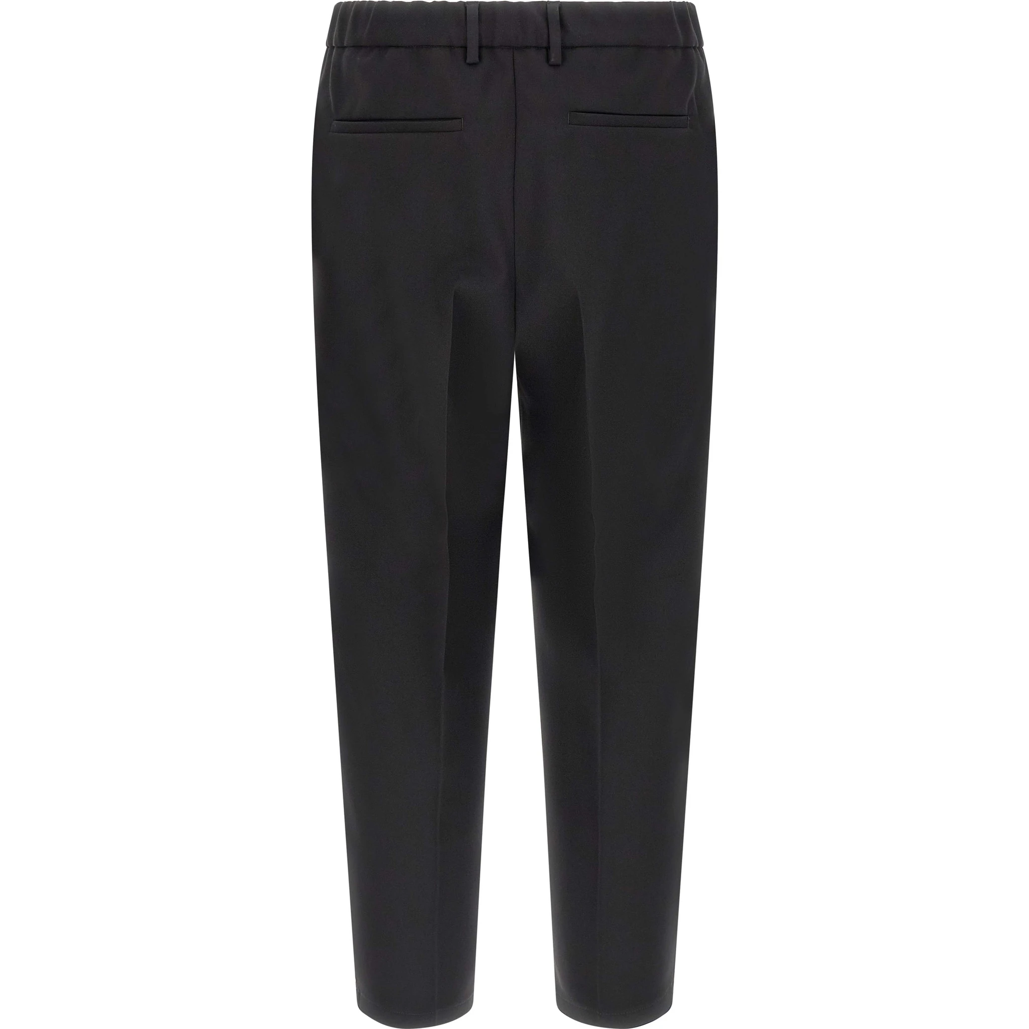 Black Polyester Dress Pants