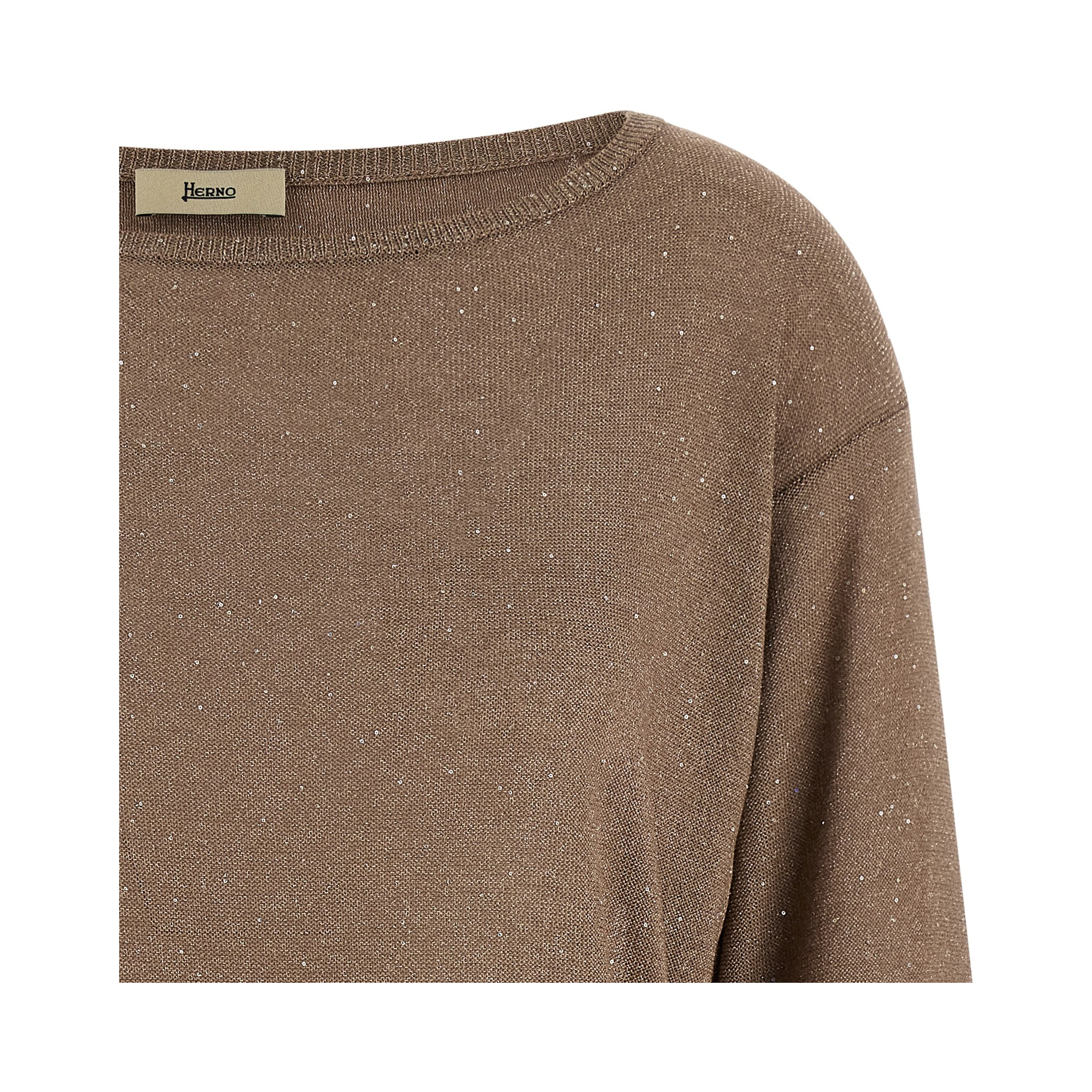 Brown Viscose Cardigan