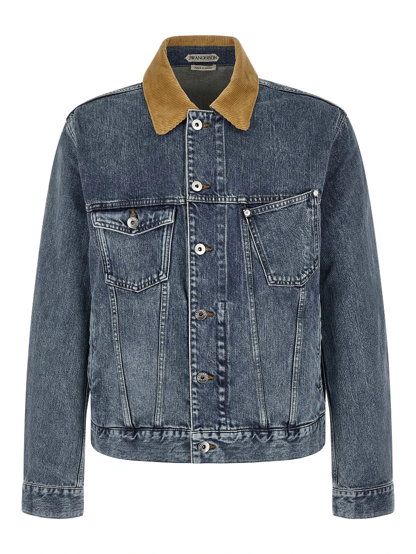 Blue Cotton Denim Jacket