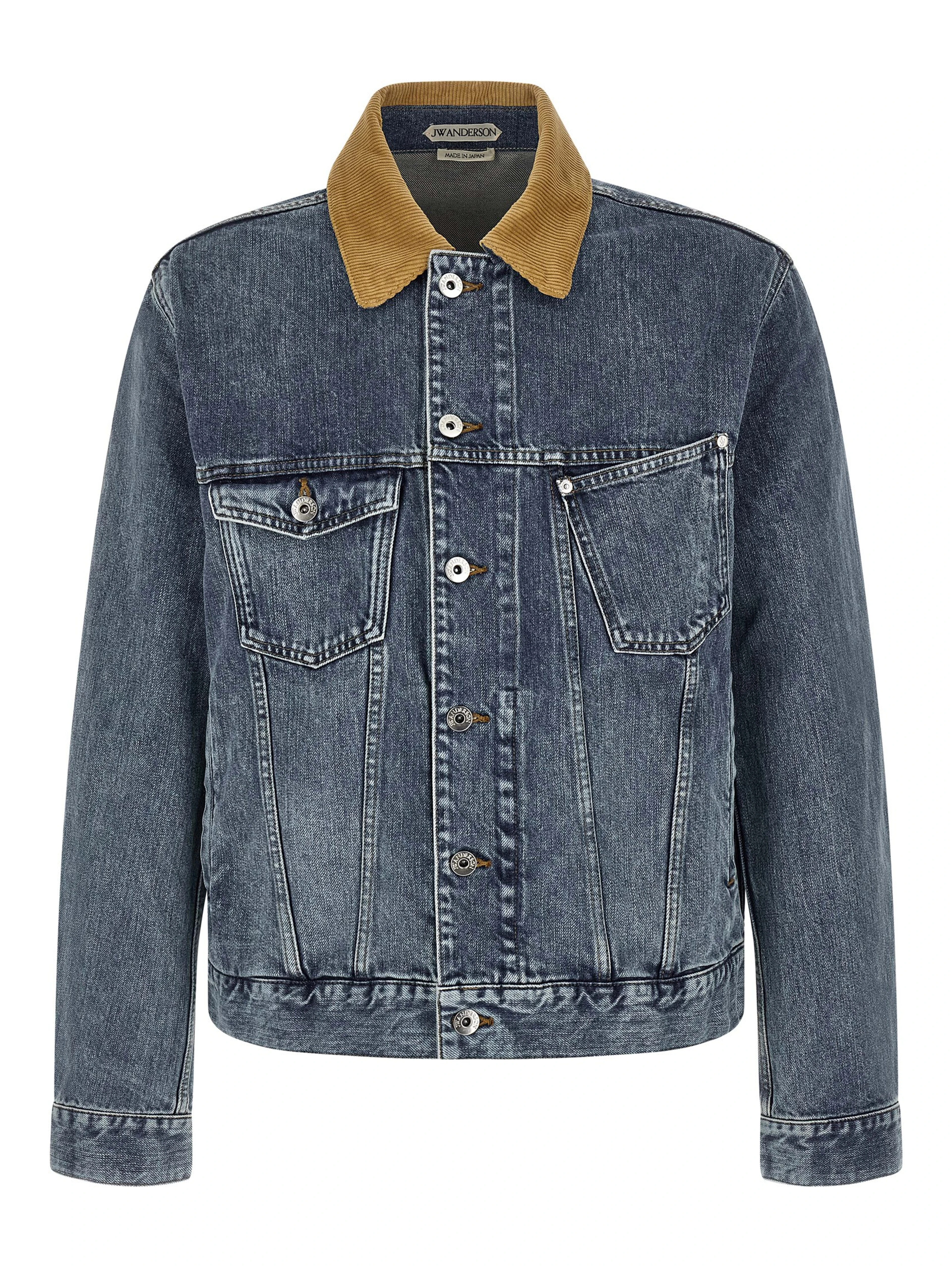Blue Cotton Denim Jacket