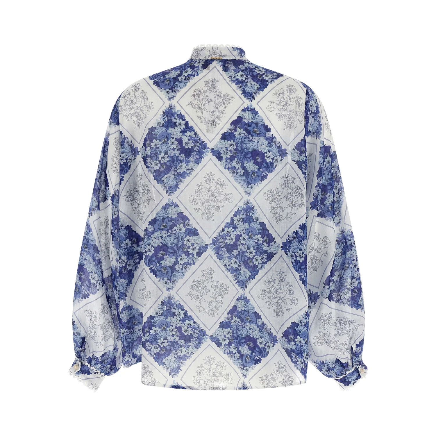 Multicolor Stingray Leather / Ray Skin Blouse