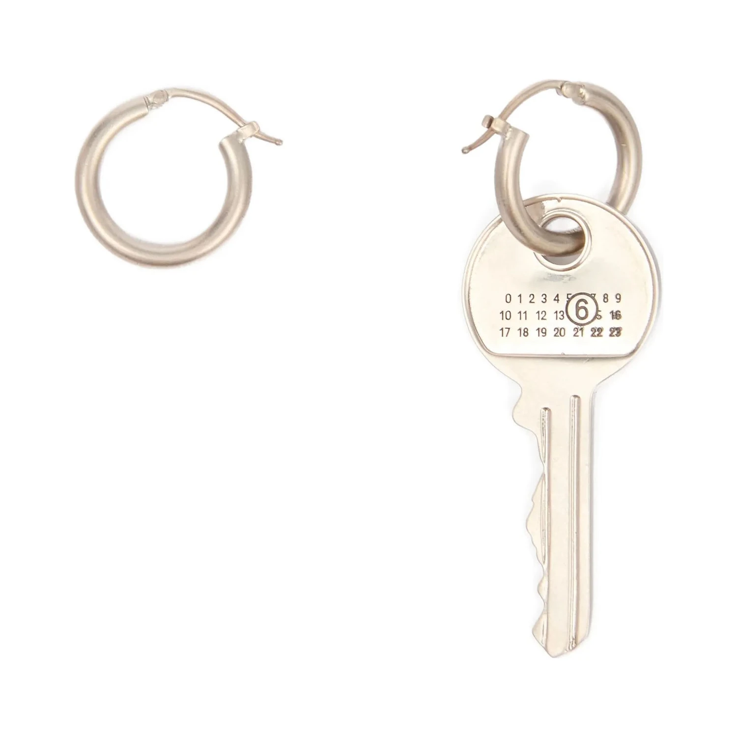 Silver Brass Earrings