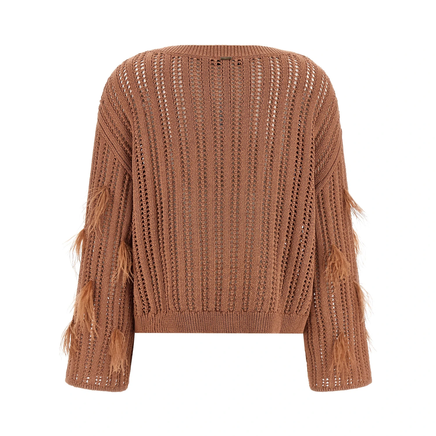Brown Cotton Cardigan