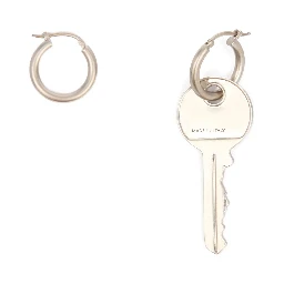 Silver Brass Earrings