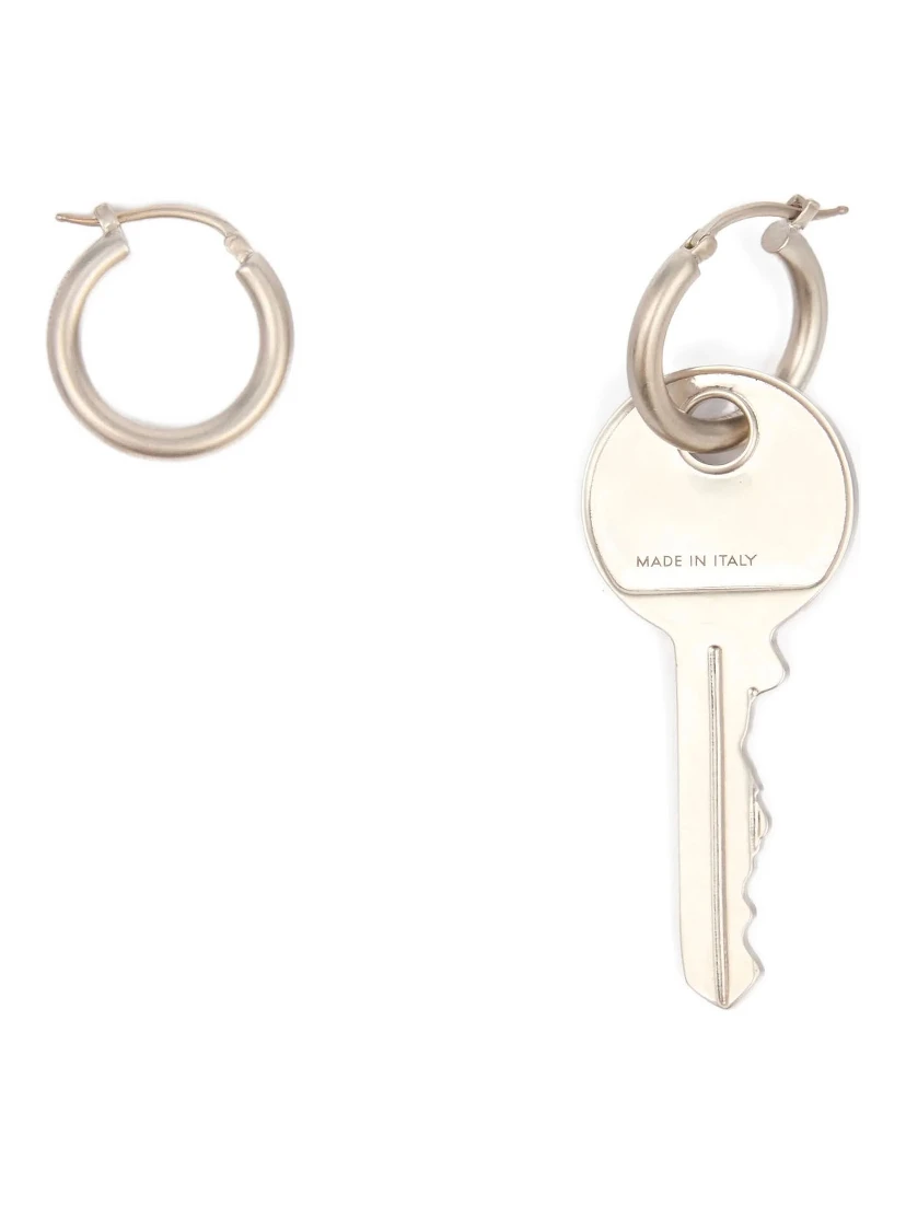 Silver Brass Earrings