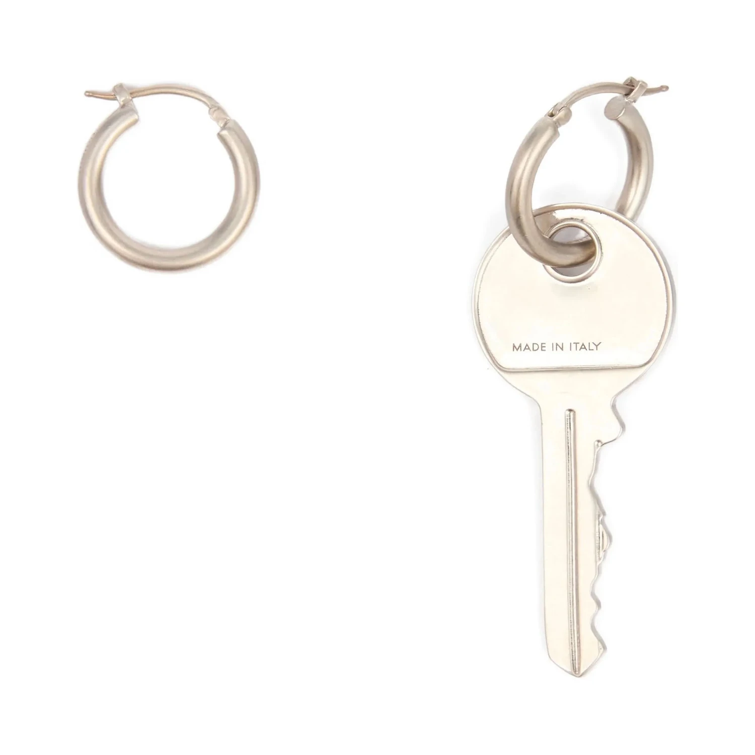 Silver Brass Earrings